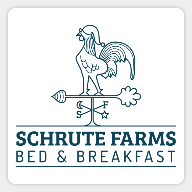 Schrute Farms Bed & Breakfast Magnet by moerayme